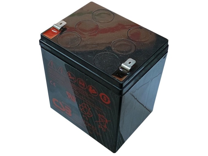 Olovený akumulátor 12V 6,5Ah CSB HR1227W F2