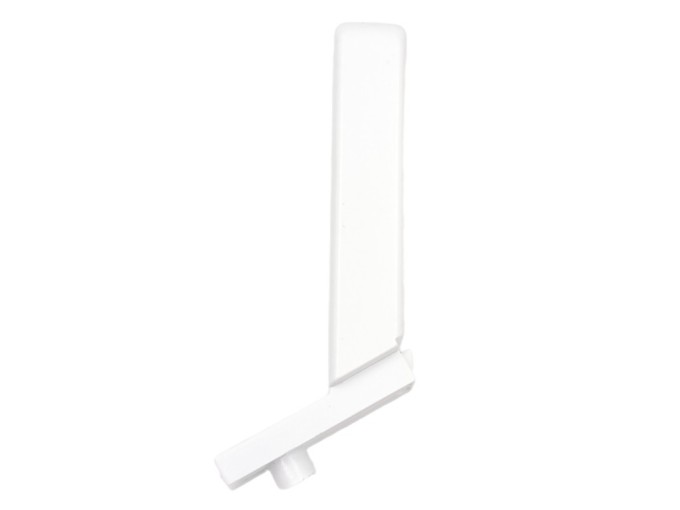 Pravý biely držiak skla pre odsávač pár Mora 5722.1060