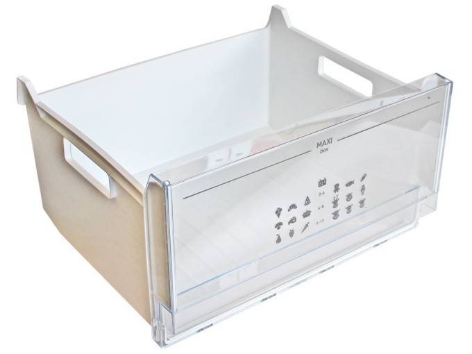 Prostredný šuplík mrazničky 710958 pre chladničky HISENSE a GORENJE