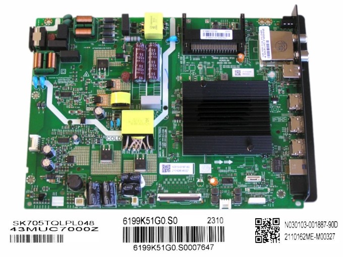 LCD modul základná doska Metz 43MUC7000Z - Main board 5800-A9K51G-1P20