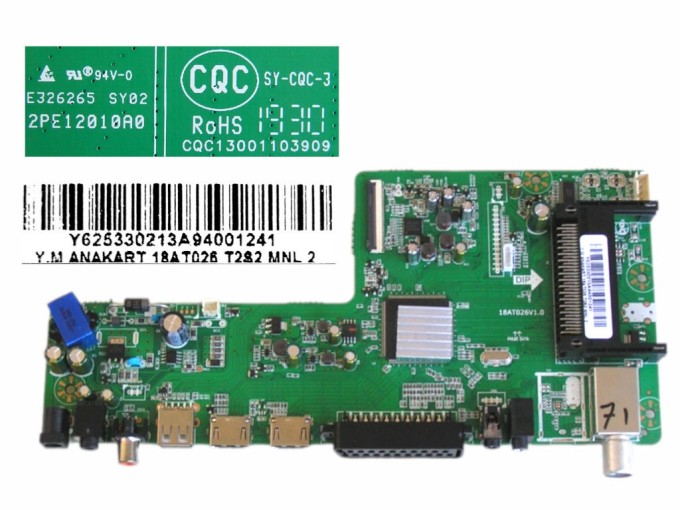 Základná doska pre Vivax LED TV-32S60T2 - Y625330213A / 18AT026V1.0