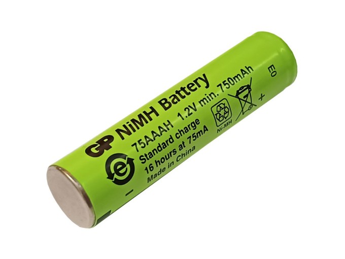 Nabíjací akumulátor Ni-Mh 1.2V 750mAh GP 750AAAH