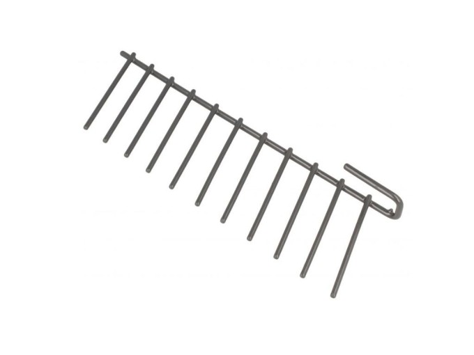 Pravý držiak tanierov pre spodný kôš umývačky C00873938 BEKO / GRUNDIG / ARCELIK