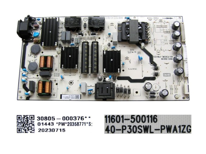 LCD modul zdroj TCL 30805-000376 - SMPS napájací modul 40-P30SWL-PWA1ZG