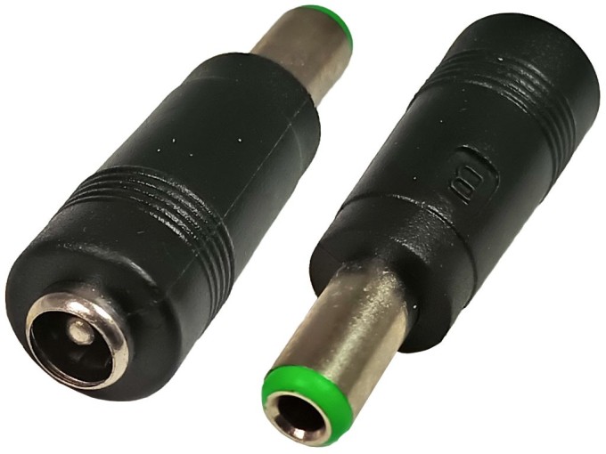 Prechodka napájací konektor HSWA 5.5 x 2.1 mm na 6.3 x 3.0 mm