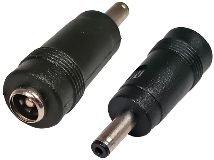 Prechodka napájací konektor 5.5 x 2.1 mm na 4.0 x 1.35 mm