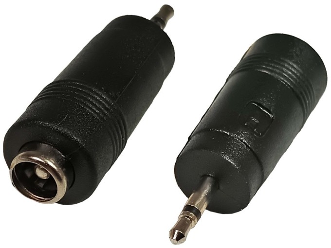Adaptér napájací konektor 5.5 x 2.1 mm na 2.5 mm JACK