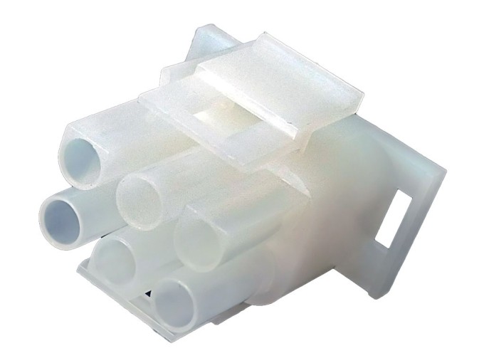 Signálny konektor NLSW-2X3, priama zásuvka na kábel, 2x3 piny