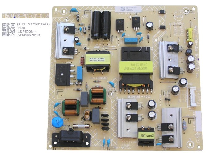 LCD Inverter Board PLTVKY301XAG3 / 715GA008-P01-001-003M pre Panasonic