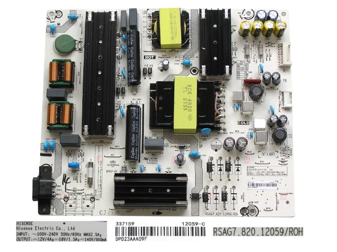 LCD modul zdroj Hisense 337159 - SMPS power unit RSAG7.820.12059/ROH