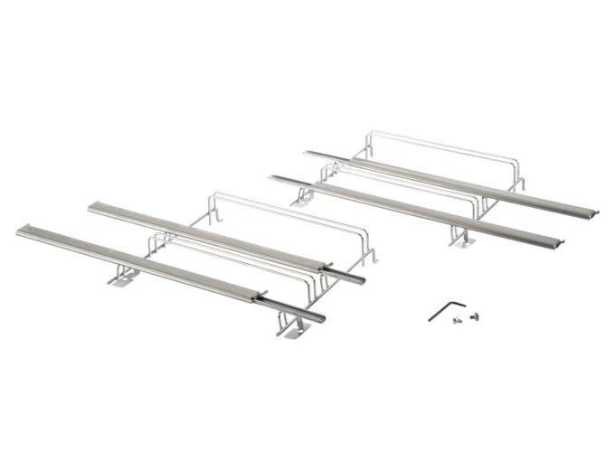 Teleskopické výsuvné koľajnice do rúry 00464969 BOSCH / SIEMENS