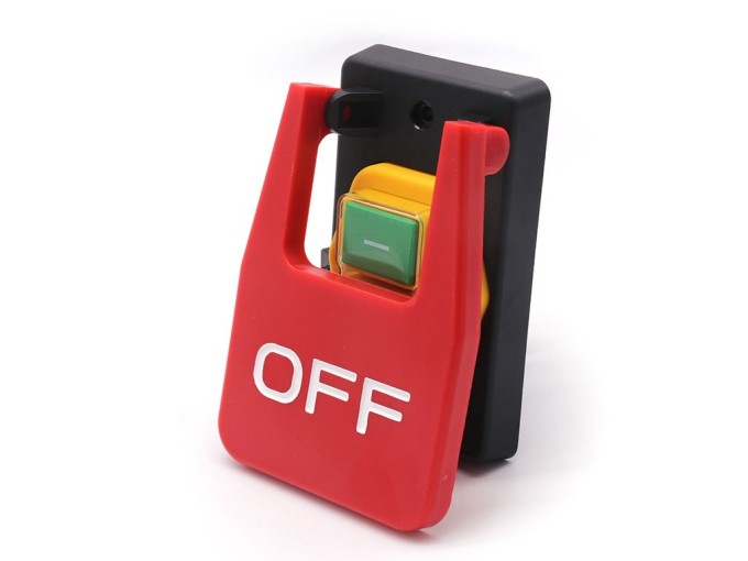 Elektromagnetický spínač pre elektrické náradie 4-piny YH02-A / KJD17B