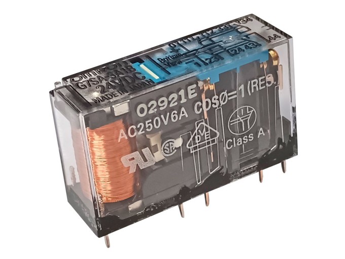 Elektromagnetické relé 24V 3x250V 6A G7SA-3A1B Omron