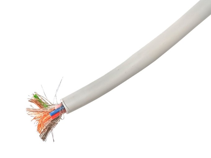 Kabel kulatý vícežilový HELUKABEL 20008 LIYCY 10 x 0.14mm2 strieborný