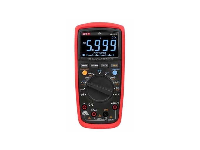 Multimeter UNI-T UT139S Digitálny True RMS CAT III 600V