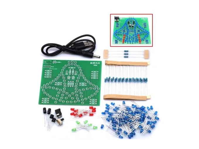 Elektronická stavebnica LED Zvoneček