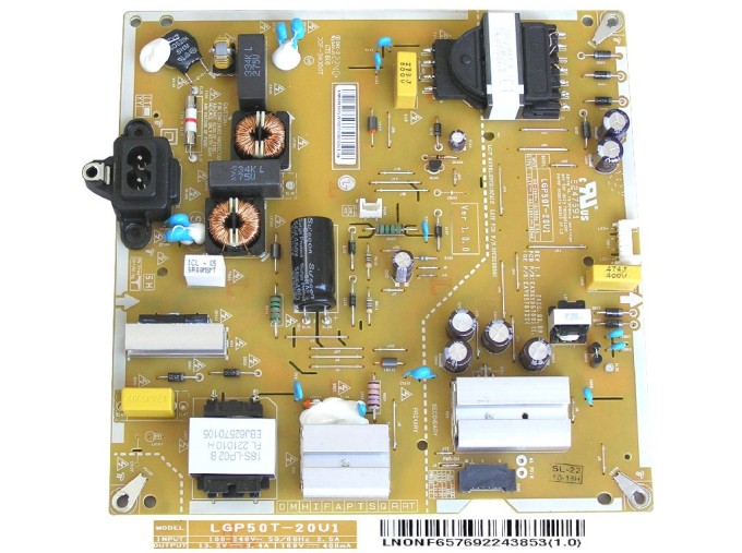 LCD Power Supply Module EAY65769224 pre LG 50UQ75003LF