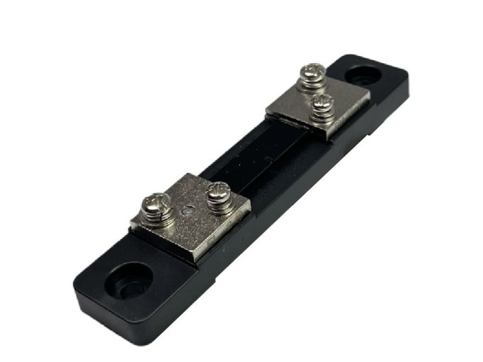 Prúdový bočník FL2 50A 75mV pre panelové meradlá