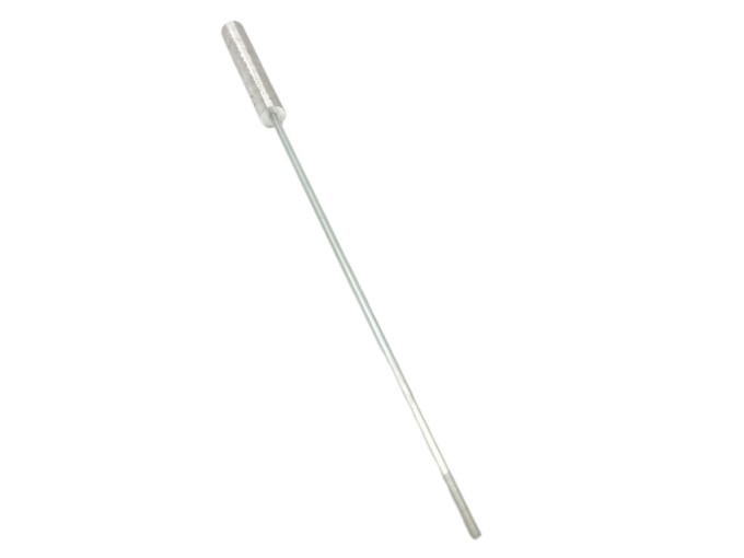 Anodová tyč do bojlera 18 x 100 mm, M6 x 280 mm, celková dĺžka 380 mm