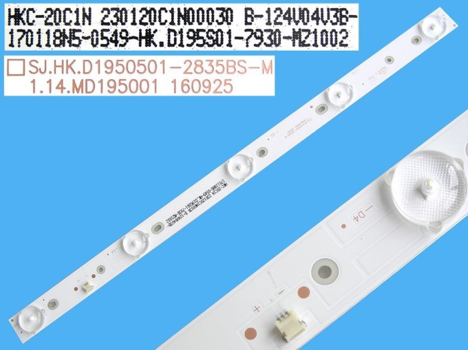 LED podsvit 338mm - 5LED D-LED Backlight SJ.HK.D1950501-2835BS-M