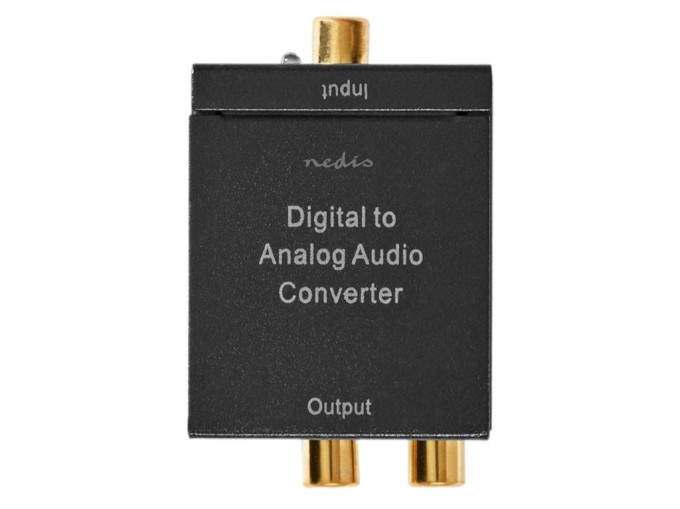 Digitálny audio prevodník ACON2510BK - Toslink a RCA na 2x RCA a 3,5mm jack