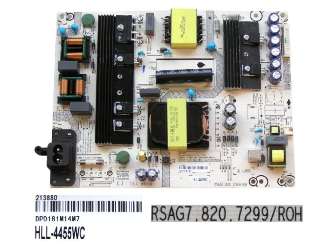LCD napájací modul Hisense H49NEC5605 SMPS RSAG7.820.7299/ROH