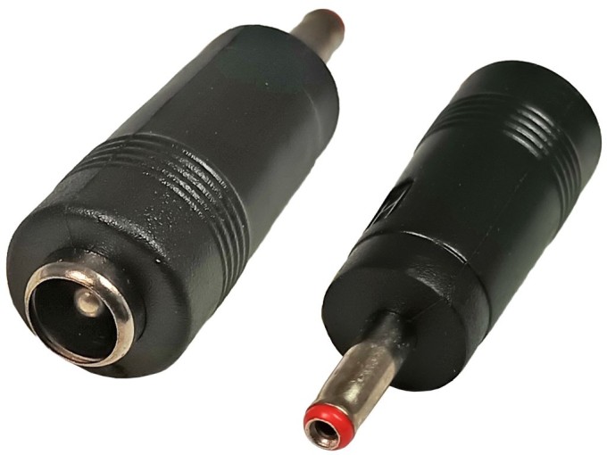 Prechodka napájací konektor 5.5 x 2.1 mm na 3.5 x 1.35 mm