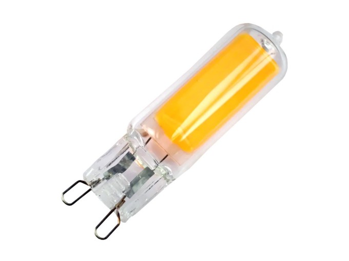 LED žiarovka G9 COB 15W 230V teplá biela