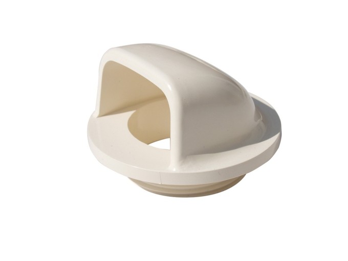 Zahnutá vstupná tryska pre bazény