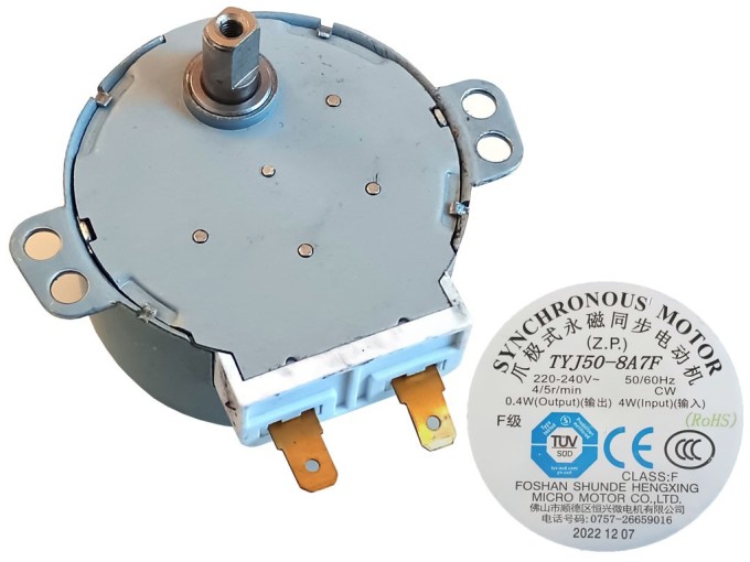 Motor pre otáčanie taniera mikrovlnnej rúry TYJ50-8A7F SHARP