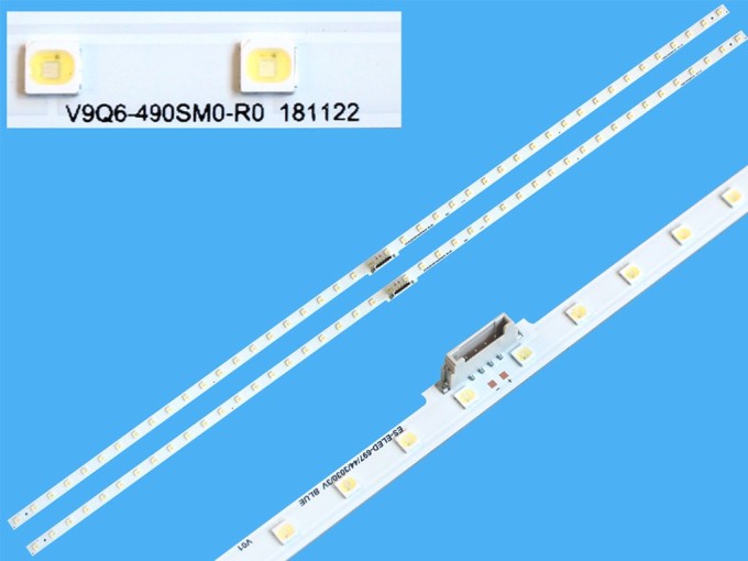 LED podsvit 532mm pre Samsung 49" TV - sada 2 kusov