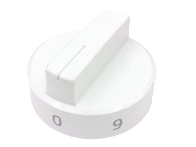 Biely ovládací gombík platne Gorenje 380585