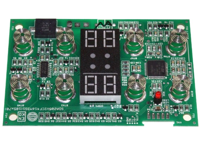 Ovládací modul Beko 163260053 pre sklokeramickú indukčnú varnú dosku HII64400AT