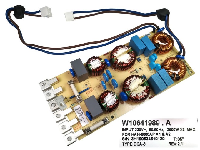 Odhŕňovací modul Whirlpool W10641989 pre indukčnú varnú dosku SMC604f/NE