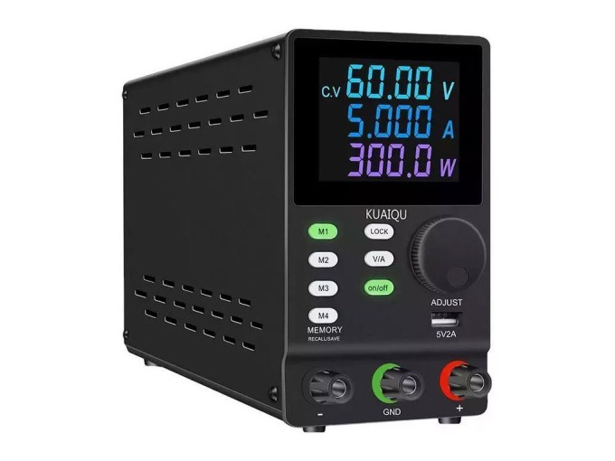 Programovateľný laboratórny zdroj KUAIQU SPPS605D 0-60V / 0-5A