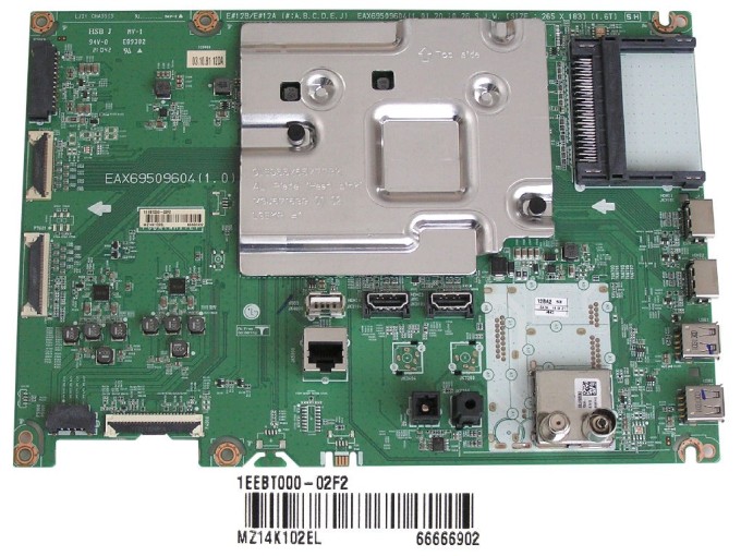 LCD modul základná doska EBT66666902 pre LG OLED55B13LA