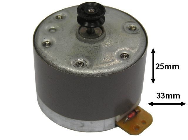 Motor magnetofonu 9V CCW - Mitsumi / Sankyo