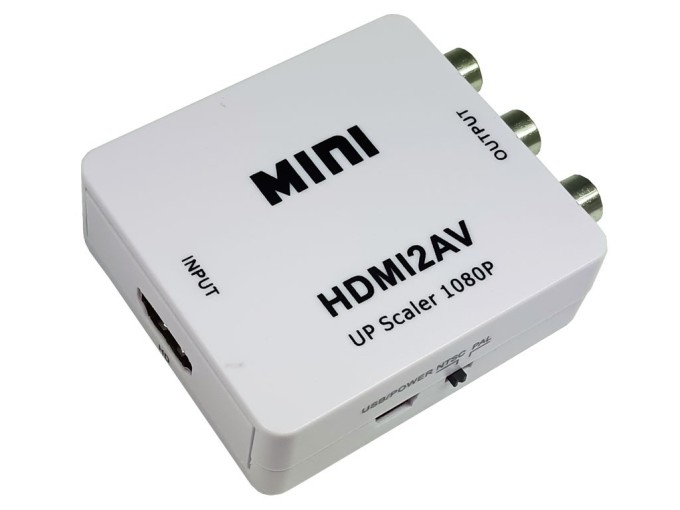 HDMI na 3 x RCA Prevádzač