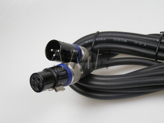 Kábel EDC 7-0063 XLR samec / samica 5m
