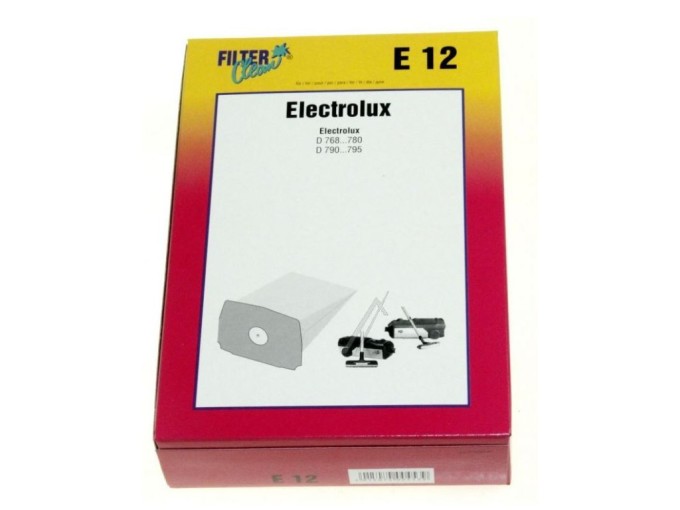 Sáčky do vysávača ELECTROLUX E12 - Sada 5 ks