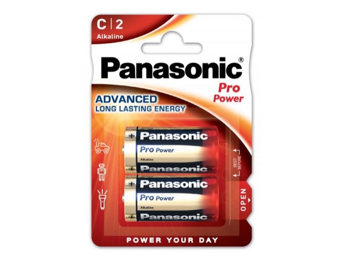 Batéria Panasonic Pro Power Alkaline LR14 - 2ks