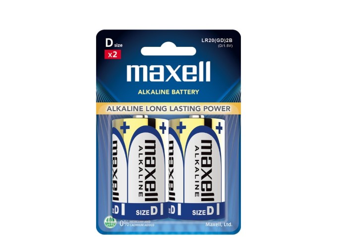 Batéria LR20 Alkaline Maxell - 2 ks