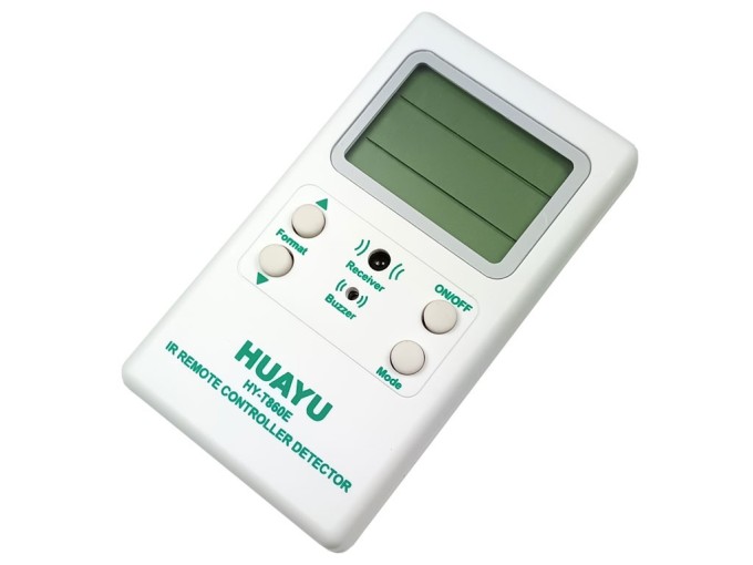 Tester IR kariet pre diaľkové ovládače IR-CARD