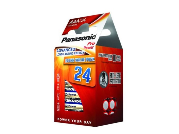 Panasonic Alkaline EveryDay Power AAA Batérie 1.5V - Balenie 24ks