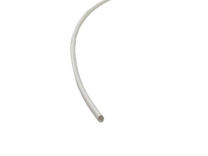 Zmršťovacia bužírka biela 6/3 mm - trubice 2:1