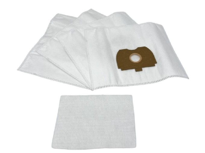 Textilné sáčky do vysávača Eta 0414, x414, x415, sada 5 ks + filtre