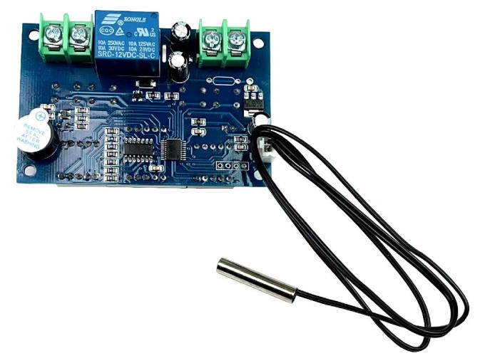 Digitálny termostat W1401 -9°C až +99°C, napájanie 12V