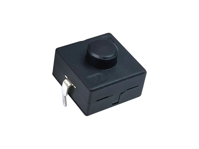 Mikrospínač s aretáciou 12 x 12 x 9 mm