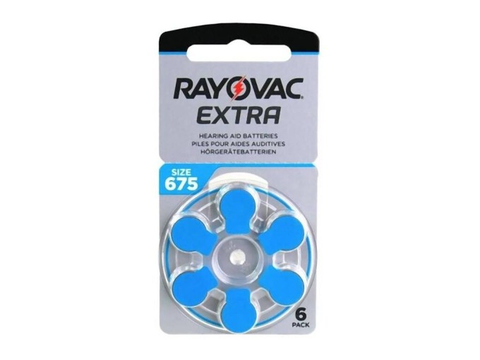 RAYOVAC Extra Advanced 675 AU PR44 Batérie do sluchadiel - 6ks