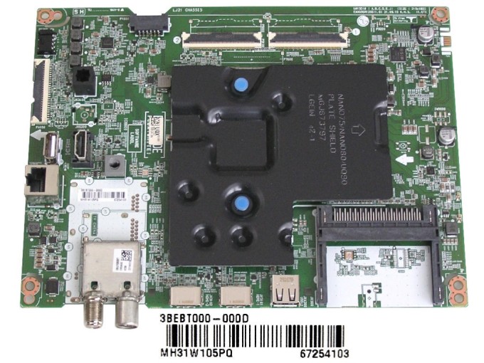 LCD modul základná doska EBT67254103 pre LG 43UQ90003LA